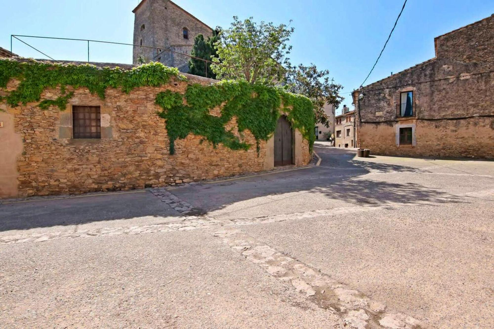 Enchanting Medieval Castle In Palau Sator With Private Pool Villa Exterior photo